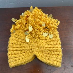 Vintage hand crocheted hat.